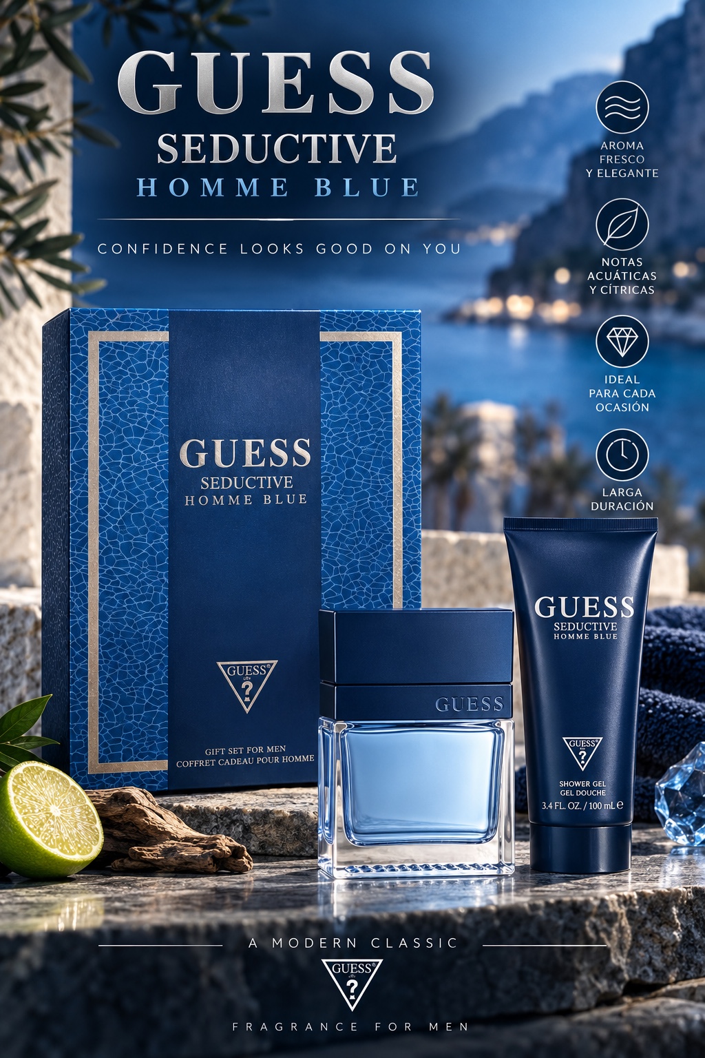 Guess Seductive Homme Blue Gift Set