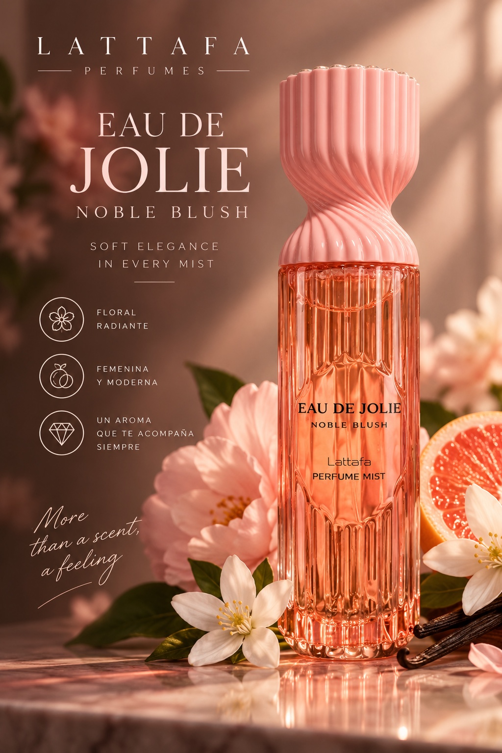 Lattafa Eau de Jolie Noble Blush