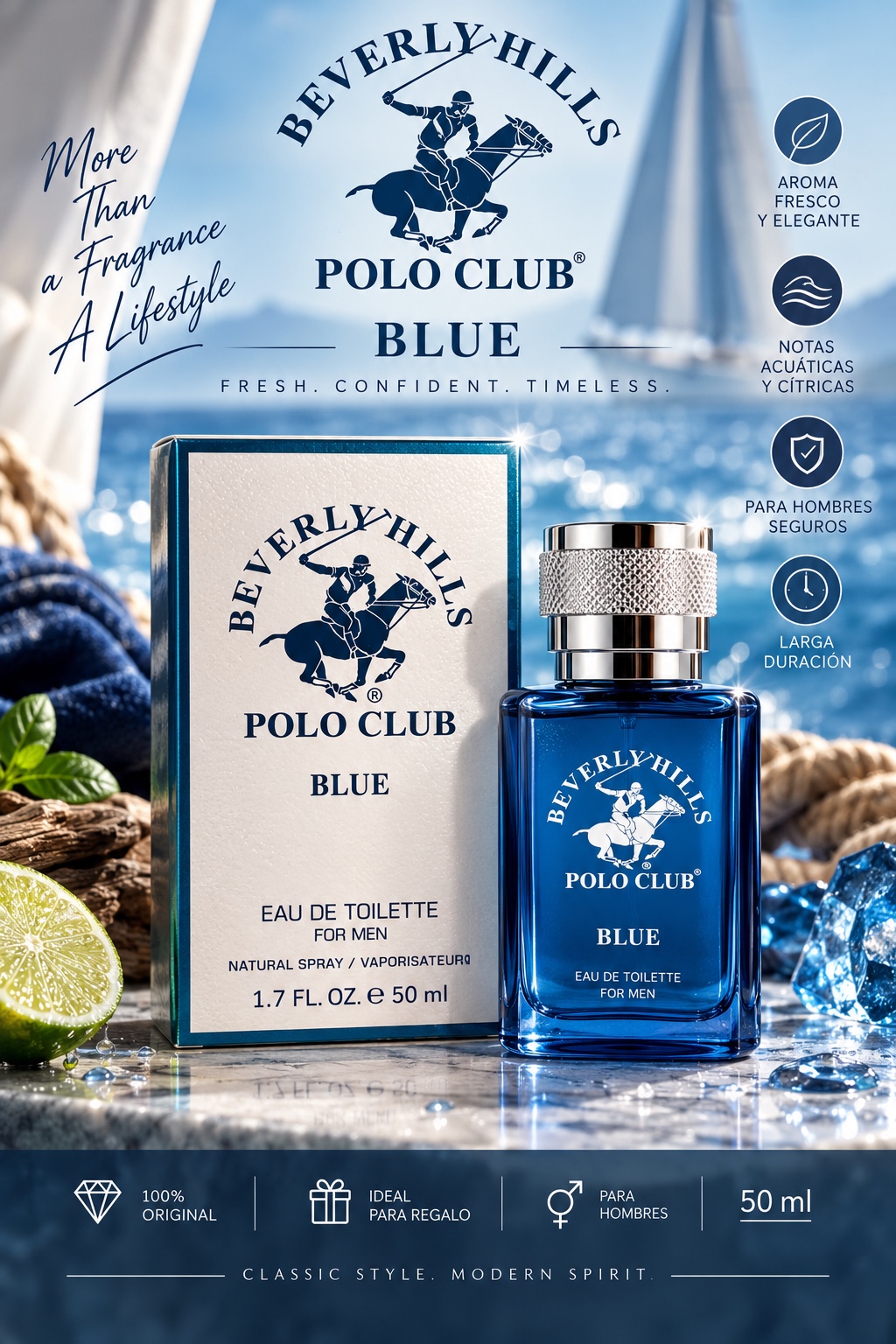Beverly Hills Polo Club Blue