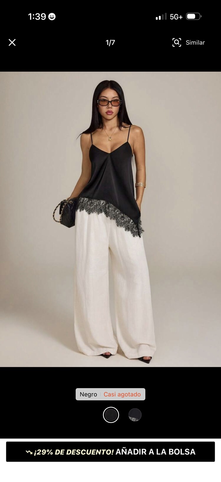 Conjunto negro y blanco